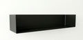 Steel Bookshelf with Upturned Ends